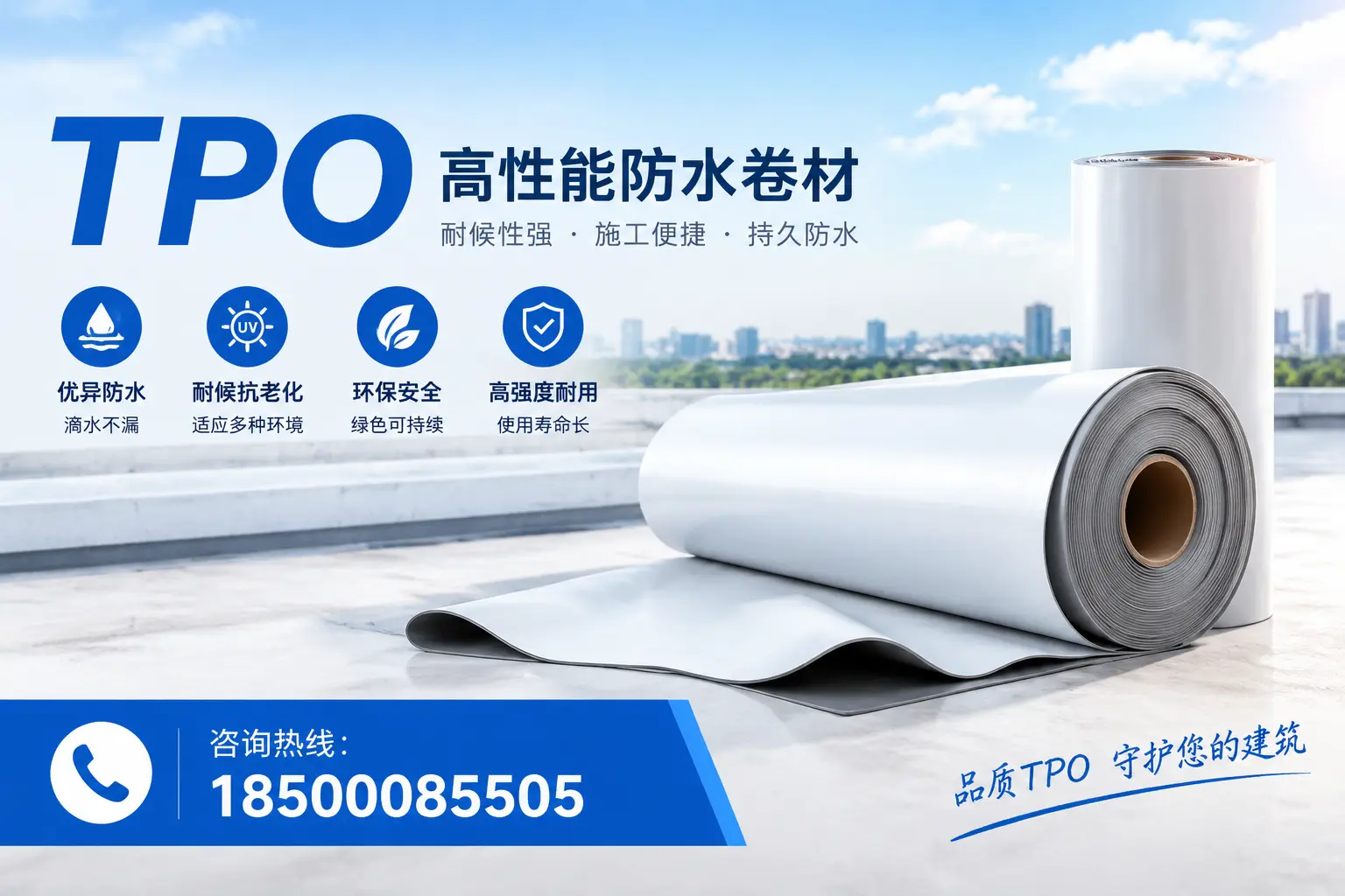 TPO材料的维护与保养,保定用户必看指南